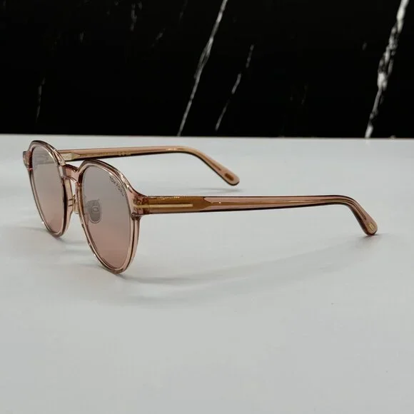 NEW TOM FORD TF974/K 74Z WOMEN ROUND PINK SUNGLASSES TOM FORD - Picture 5 of 9
